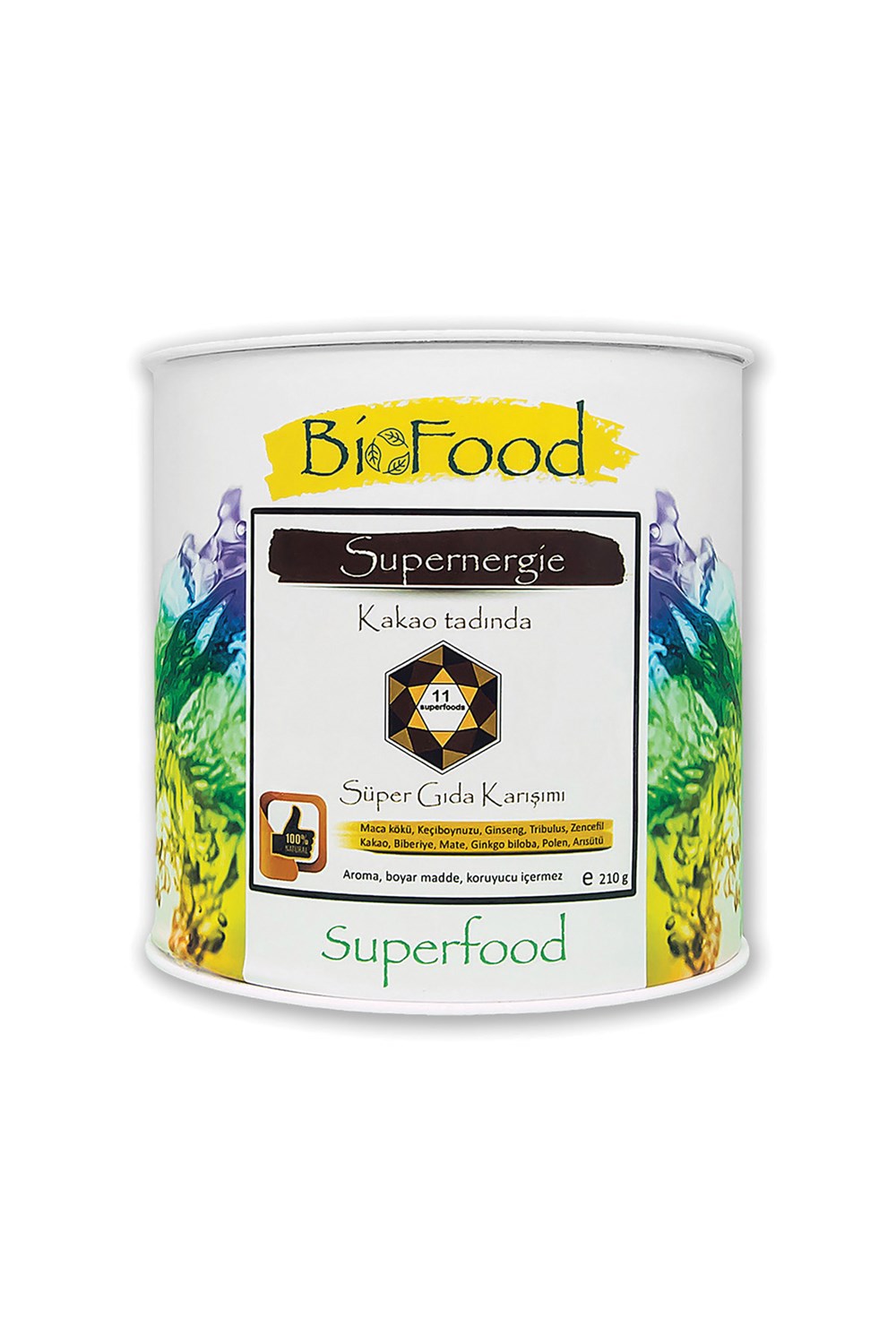 BIOFOOD Supernergie (Kakao tadında) 210 g