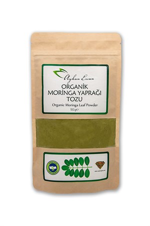 AYHAN ERCAN Organik Moringa Yaprağı Tozu 100g